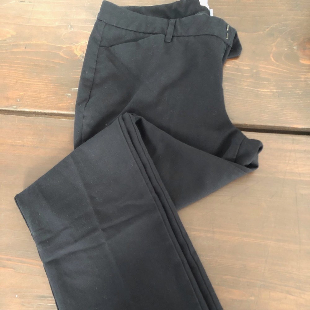 O.N. Black Dress Pant, Petite Boot-cut